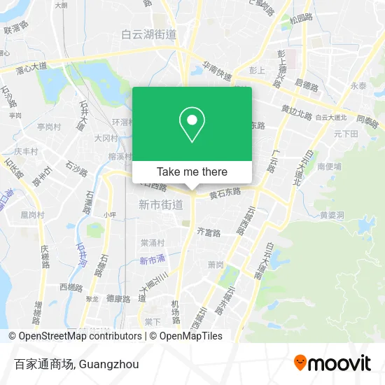百家通商场 map