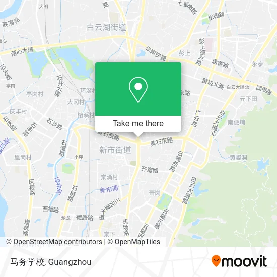 马务学校 map