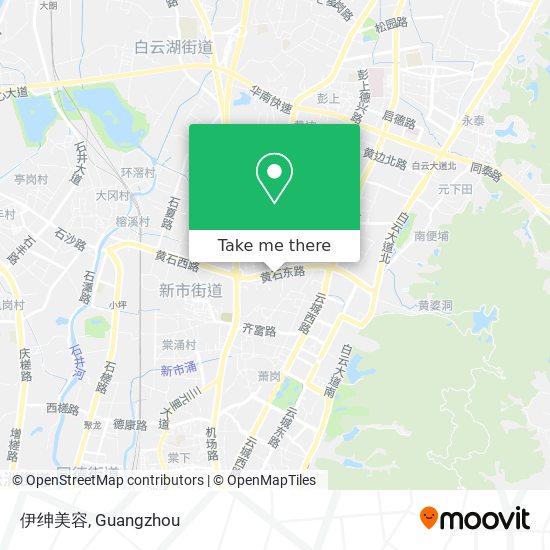 伊绅美容 map