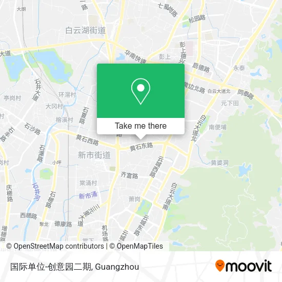 国际单位-创意园二期 map