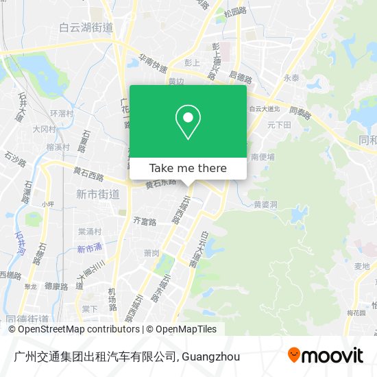 广州交通集团出租汽车有限公司 map