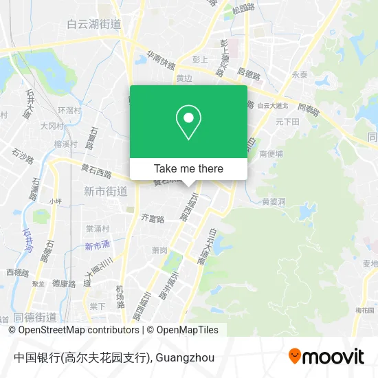 中国银行(高尔夫花园支行) map