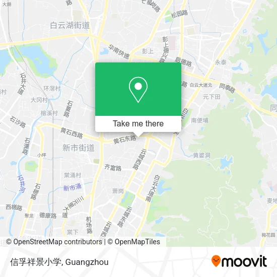 信孚祥景小学 map