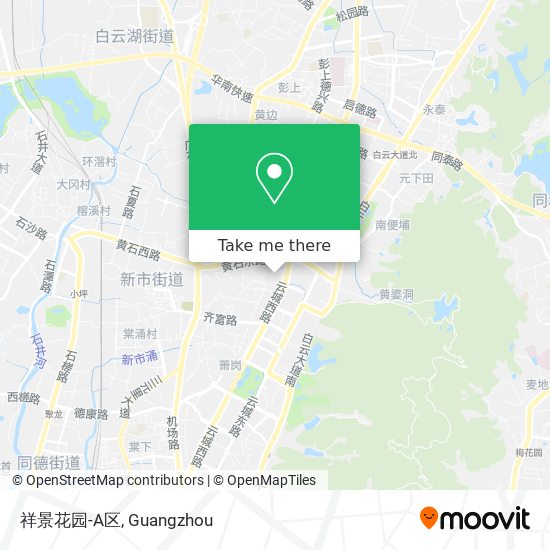 祥景花园-A区 map