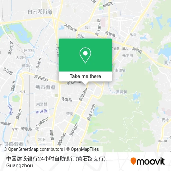 中国建设银行24小时自助银行(黄石路支行) map