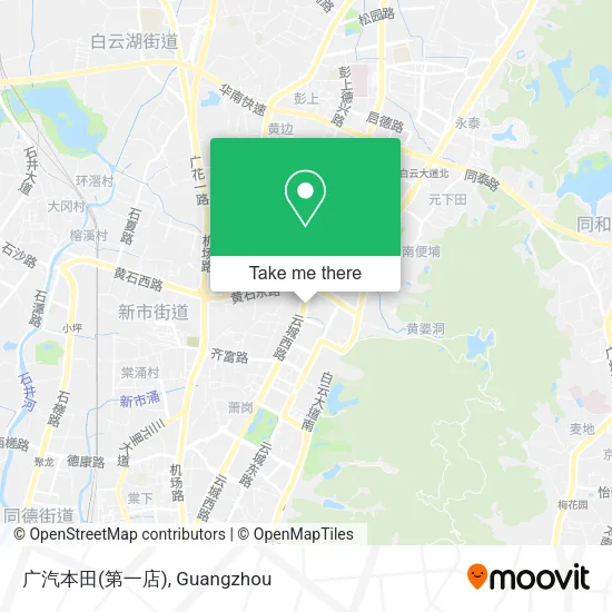 广汽本田(第一店) map
