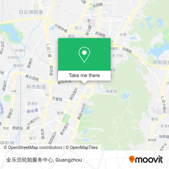 金乐浩轮胎服务中心 map