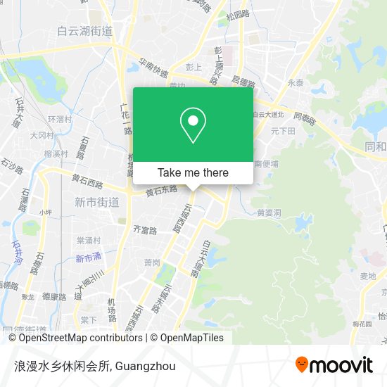 浪漫水乡休闲会所 map