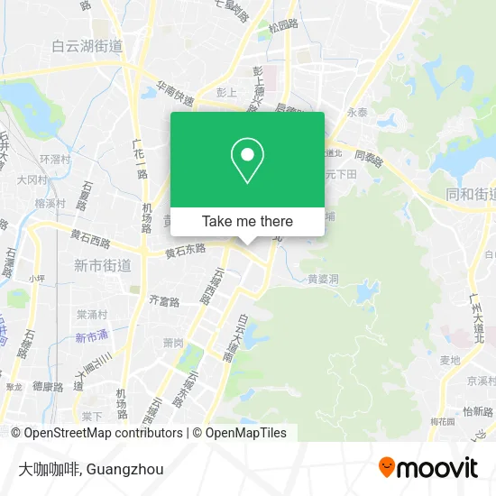 大咖咖啡 map