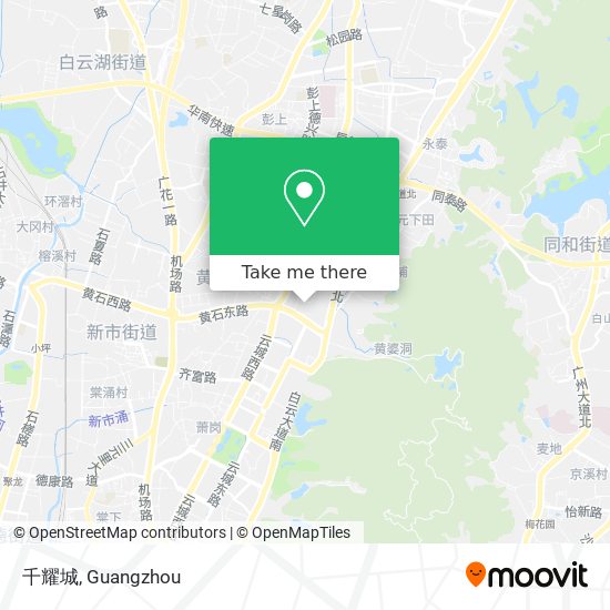 千耀城 map
