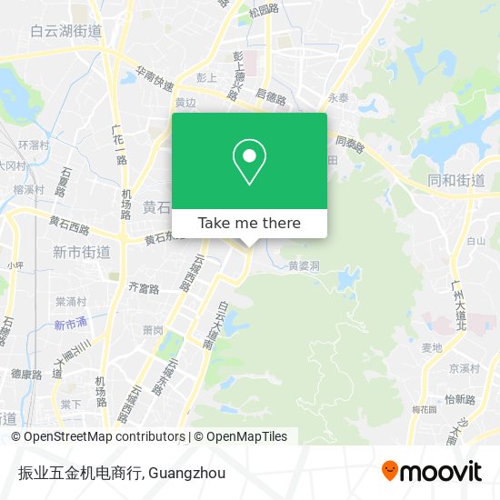 振业五金机电商行 map