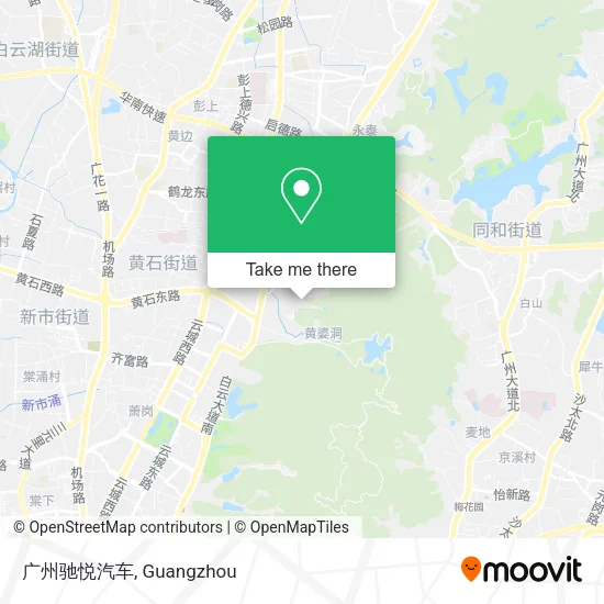 广州驰悦汽车 map