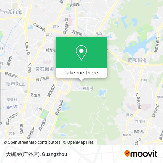 大碗厨(广外店) map