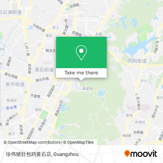 珍伟猪肚包鸡黄石店 map