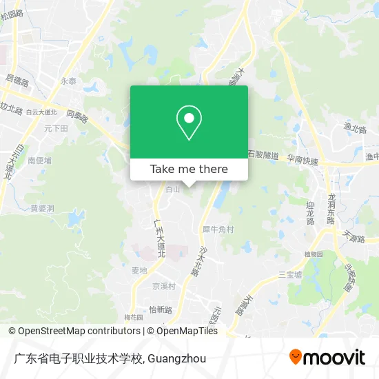 广东省电子职业技术学校 map