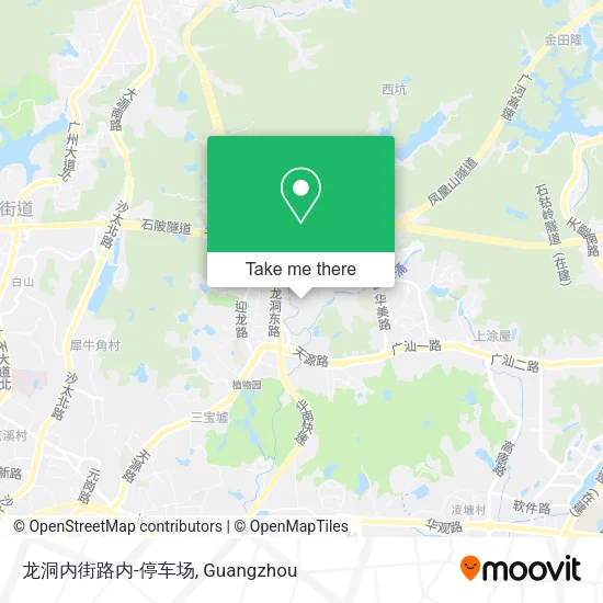 龙洞内街路内-停车场 map