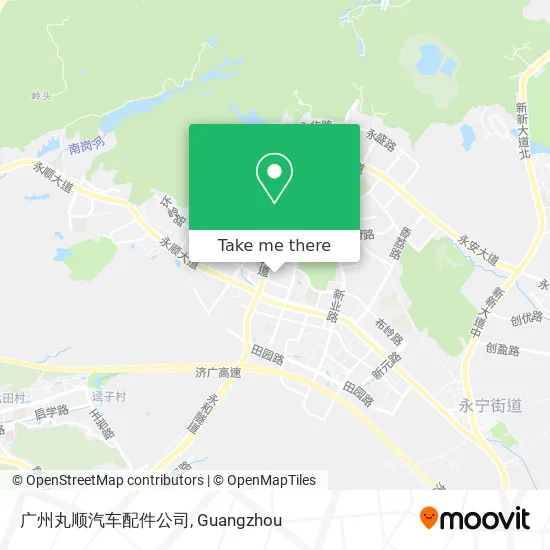 广州丸顺汽车配件公司 map