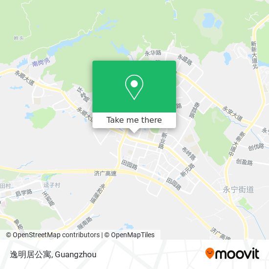 逸明居公寓 map