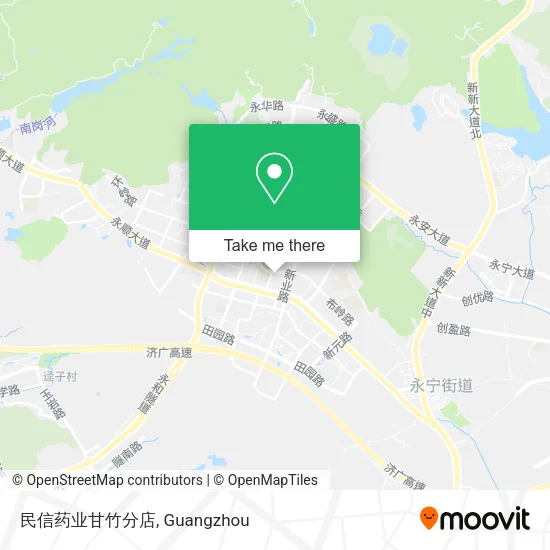 民信药业甘竹分店 map