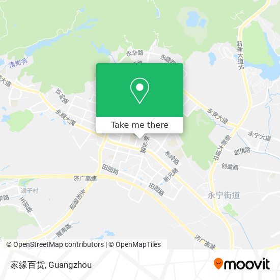 家缘百货 map