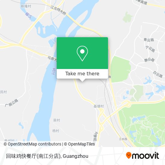 回味鸡快餐厅(南江分店) map