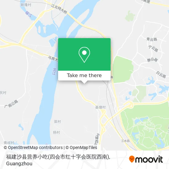 福建沙县营养小吃(四会市红十字会医院西南) map