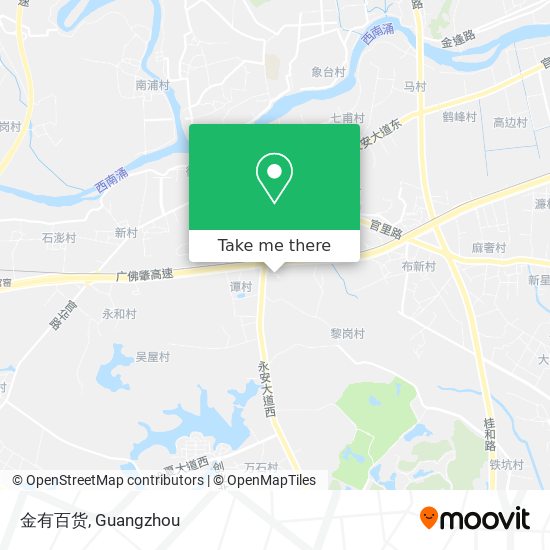 金有百货 map