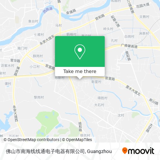 佛山市南海线线通电子电器有限公司 map
