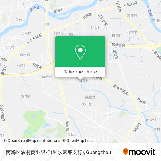 南海区农村商业银行(里水麻奢支行) map