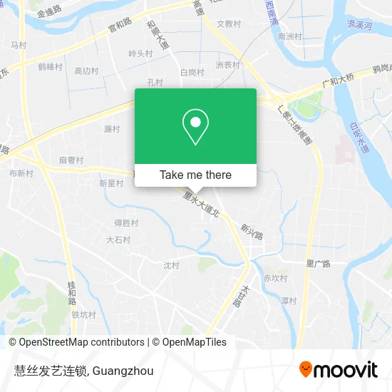 慧丝发艺连锁 map