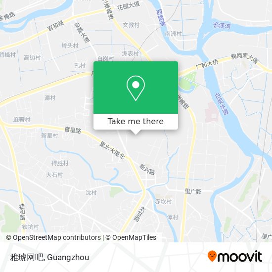 雅琥网吧 map