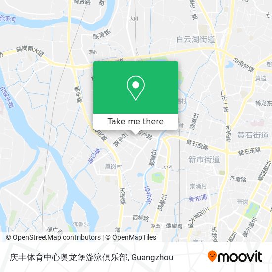 庆丰体育中心奥龙堡游泳俱乐部 map