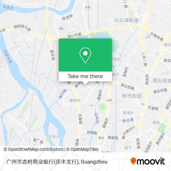 广州市农村商业银行(庆丰支行) map