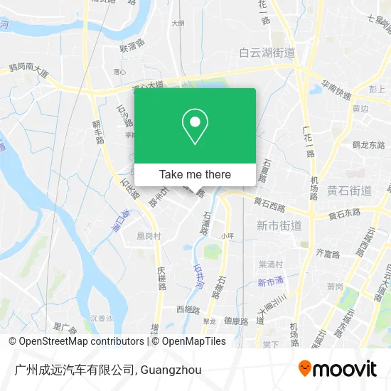广州成远汽车有限公司 map