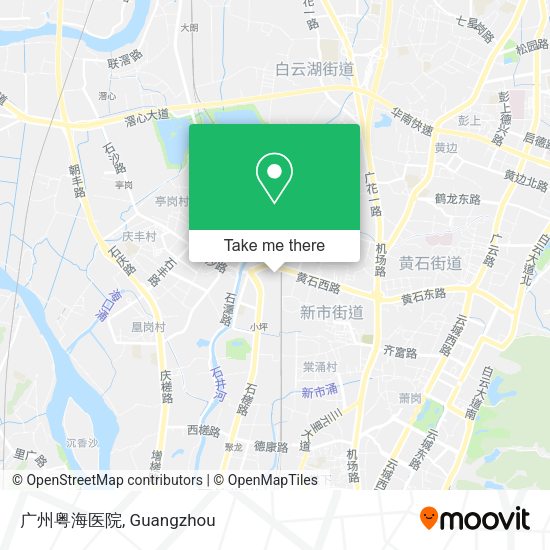 广州粤海医院 map