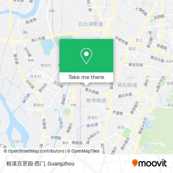 榕溪百景园-西门 map