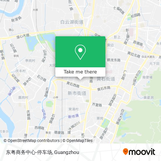 东粤商务中心-停车场 map
