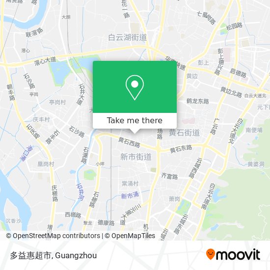 多益惠超市 map