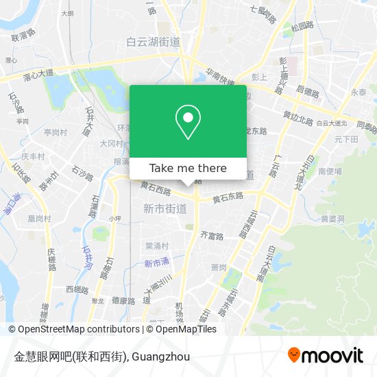 金慧眼网吧(联和西街) map
