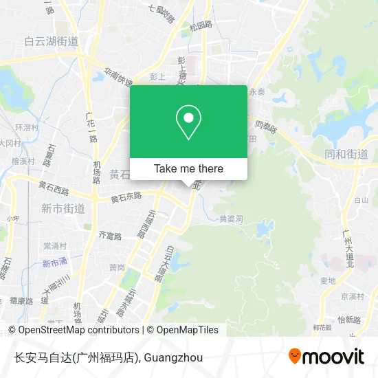 长安马自达(广州福玛店) map