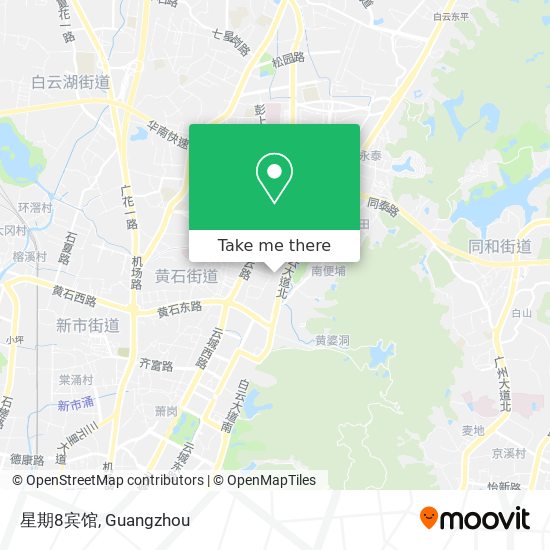 星期8宾馆 map