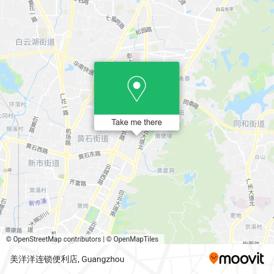 美洋洋连锁便利店 map