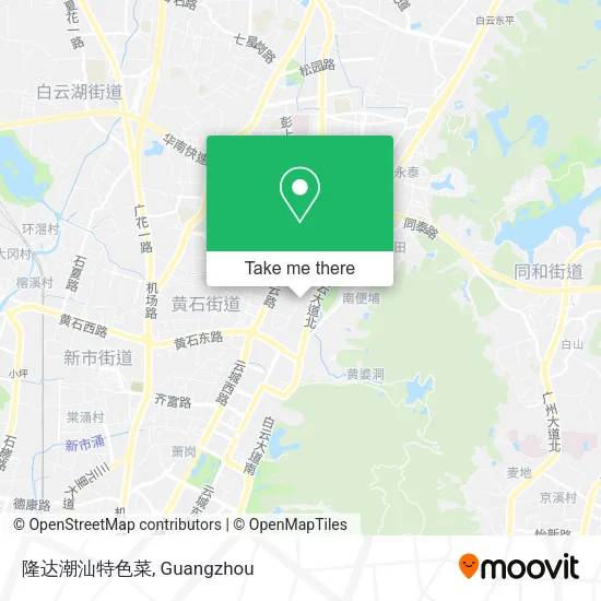 隆达潮汕特色菜 map