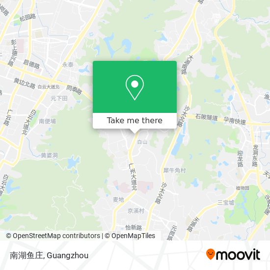 南湖鱼庄 map