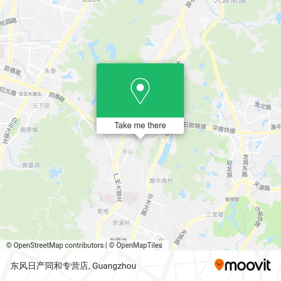 东风日产同和专营店 map
