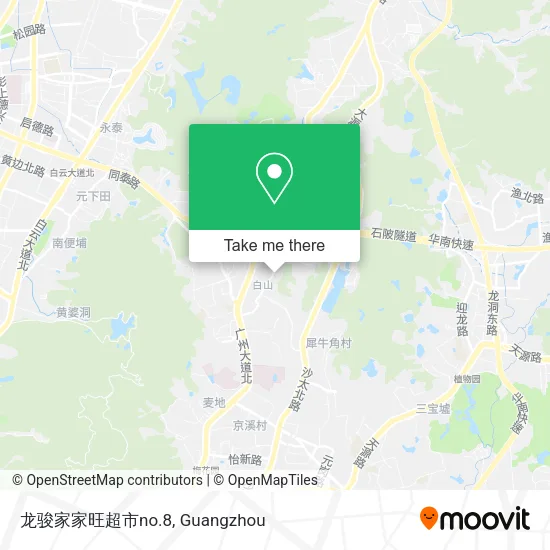 龙骏家家旺超市no.8 map