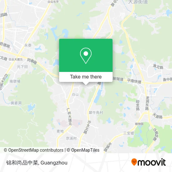 锦和尚品中菜 map