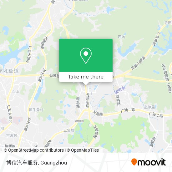 博信汽车服务 map