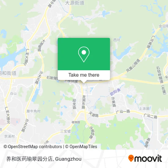 养和医药瑜翠园分店 map
