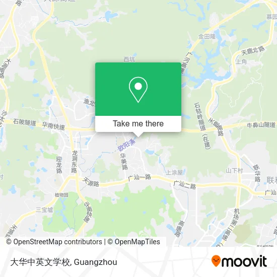 大华中英文学校 map